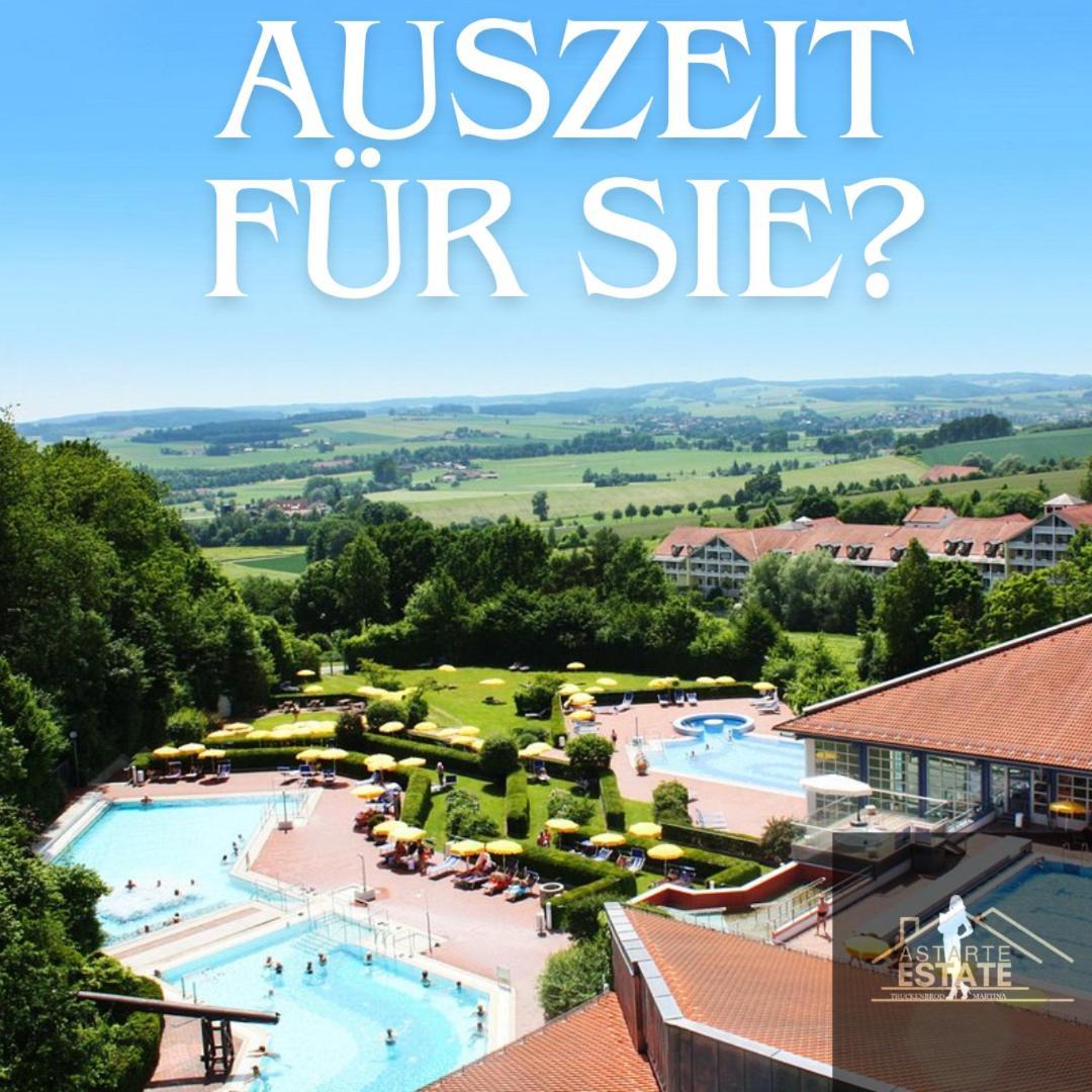 Fewo 20 - Appartement Im Rottalblick - Youngmodern Wohnen Mit Bademantelgang Zur Therme, Tv, Balkon Und Persoenlichem Gaesteempfang Von Astarte Estate Bad Griesbach im Rottal Extérieur photo