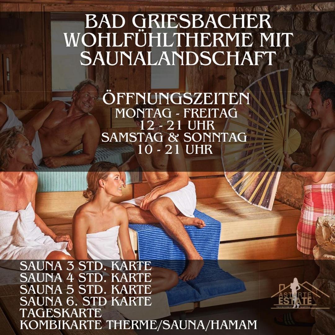 Fewo 20 - Appartement Im Rottalblick - Youngmodern Wohnen Mit Bademantelgang Zur Therme, Tv, Balkon Und Persoenlichem Gaesteempfang Von Astarte Estate Bad Griesbach im Rottal Extérieur photo